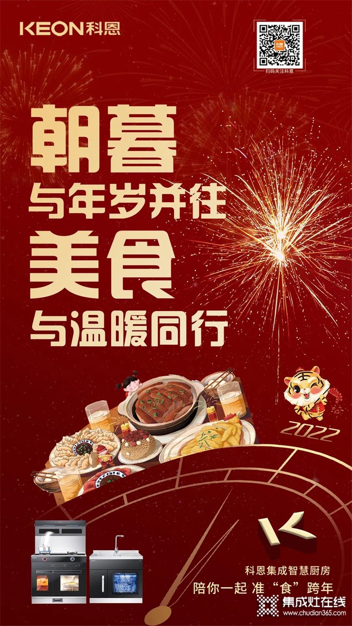 跨年狂歡夜，有你更溫暖！科恩與你一起跨越2021，喜迎2022！